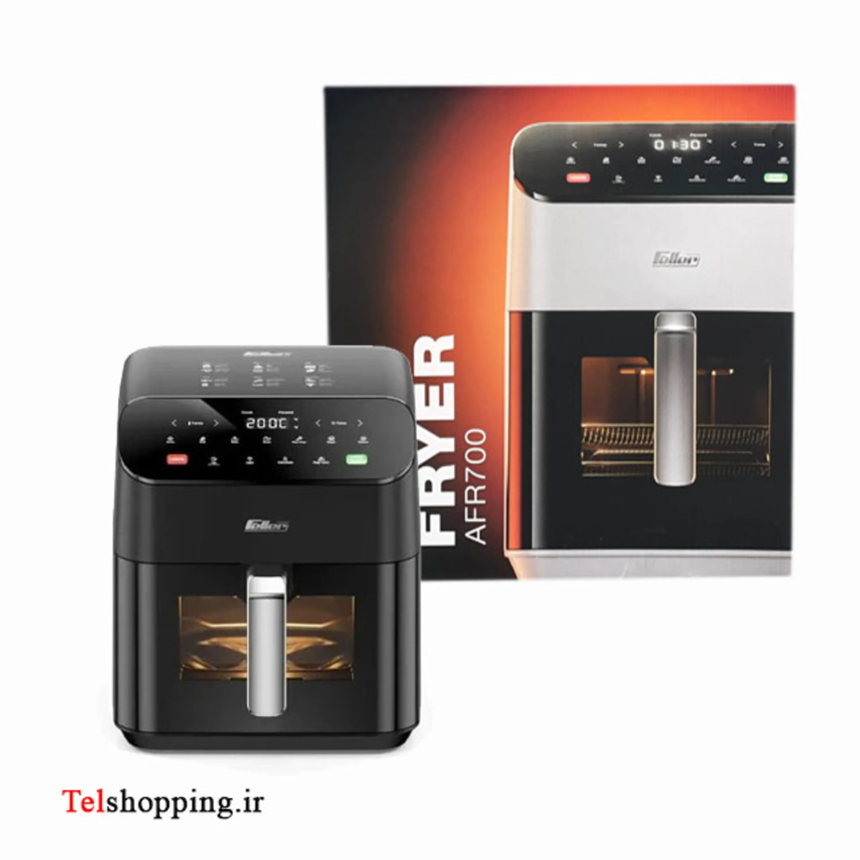 سرخ کن 7لیتری فلر مدل 700 سفید و مشکی